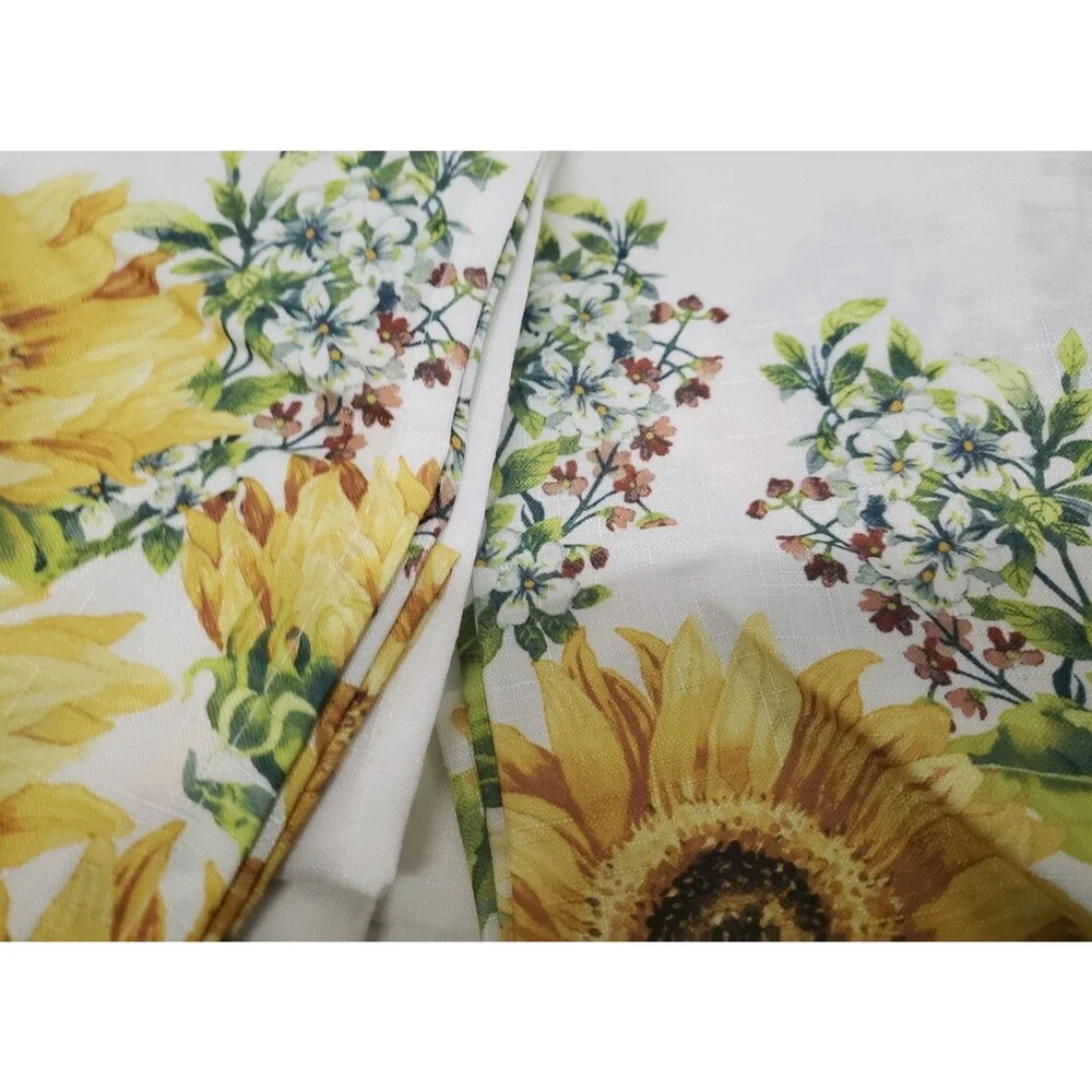 Printed Fabric Tablecloth, 60